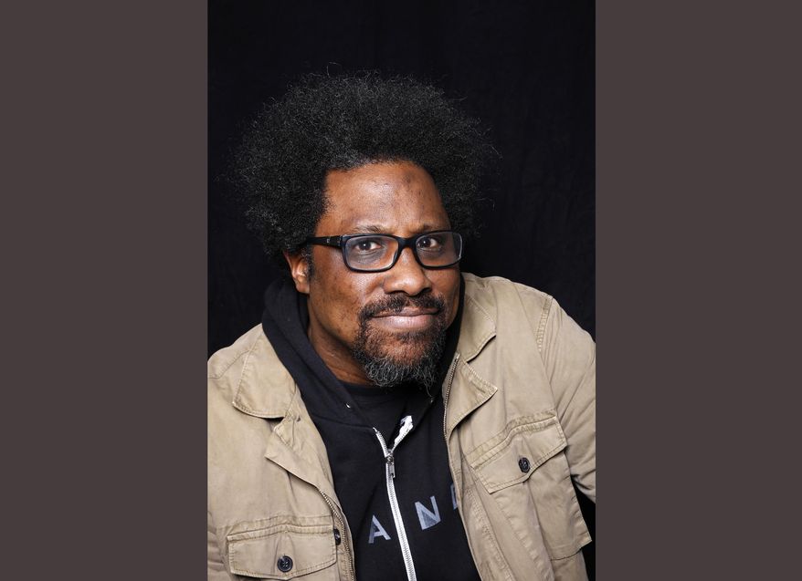 FILE - In this Jan. 24, 2016 file photo, comedian W. Kamau Bell poses for a portrait to promote the series, "United Shades of America", during the Sundance Film Festival in Park City, Utah. Bell's series, premiers Sunday at 10 p.m. EDT on CNN. (Photo by Matt Sayles/Invision/AP, File)
