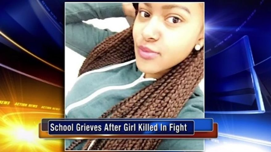 Delaware police are questioning several students at a Wilmington high school after Amy Inita Joyner-Francis, 16, was beaten to death in the school's bathroom Thursday morning. (WPVI)