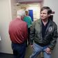 Former U.S. Rep. and candidate for U.S. Senate Joe Sestak leaves after voting at the Edgmont Township Municipal Building in Delaware County, Pa., Tuesday, April 26, 2016. He&#39;s one of the Democrats running for the nomination to challenge Republican incumbent Pat Toomey in November. (David Swanson/The Philadelphia Inquirer via AP)  PHIX OUT; TV OUT; MAGS OUT; NEWARK OUT; MANDATORY CREDIT