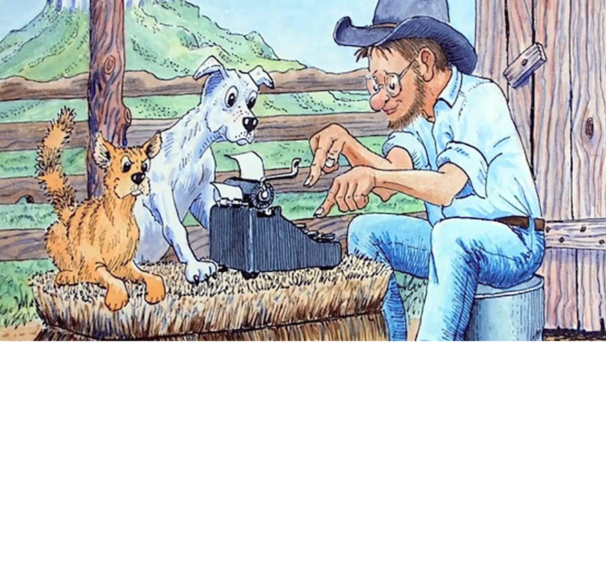 "Hank the Cowdog" screenshot from https://www.youtube.com/watch?v=Iob5PK6Lo9Q