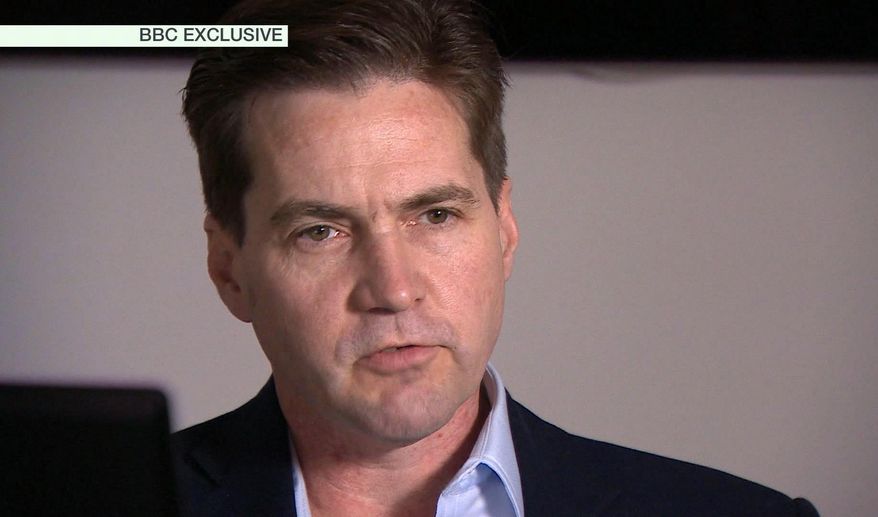 This framegrab made available by the BBC on Monday May 2, 2016 shows creator of the Bitcoin, Craig Wright speaking in London. Australian Craig Wright, long rumored to be associated with the digital currency Bitcoin, has publicly identified himself as its creator, a claim that would end one of the biggest mysteries in the tech world. BBC News said Monday that Craig Wright told the media outlet he is the man previously known by the pseudonym Satoshi Nakamoto. (BBC News via AP)