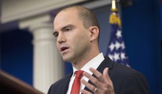 Ben Rhodes, deputy national security adviser for strategic communications, said the public relations effort he created to sell the Iran nuclear deal was intended only &quot;to push out facts.&quot; (Associated Press) ** FILE **