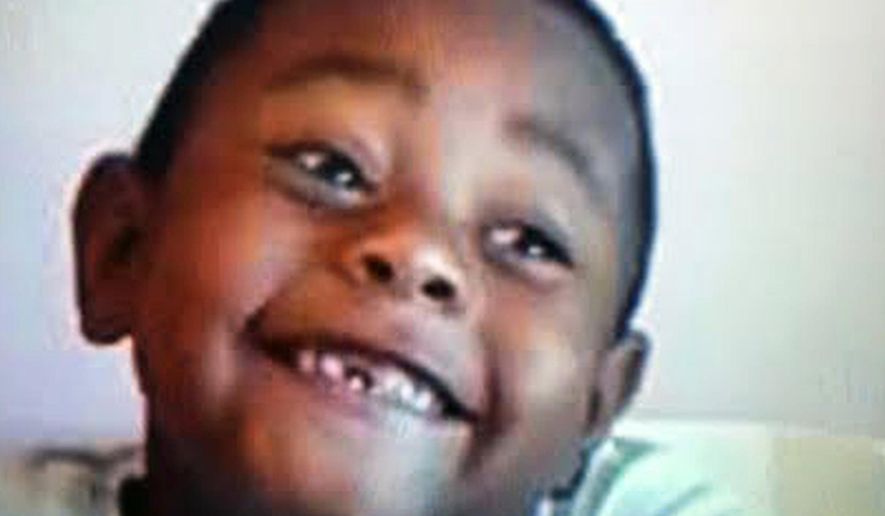 This undated photo provided by the North Las Vegas Police Department shows Amari Connor. The police are seeking the publics help in locating the boy who's been missing since leaving his home with a family acquaintance on Wednesday, May 11, 2016, in North Las Vegas. (North Las Vegas Police Department via AP) MANDATORY CREDIT