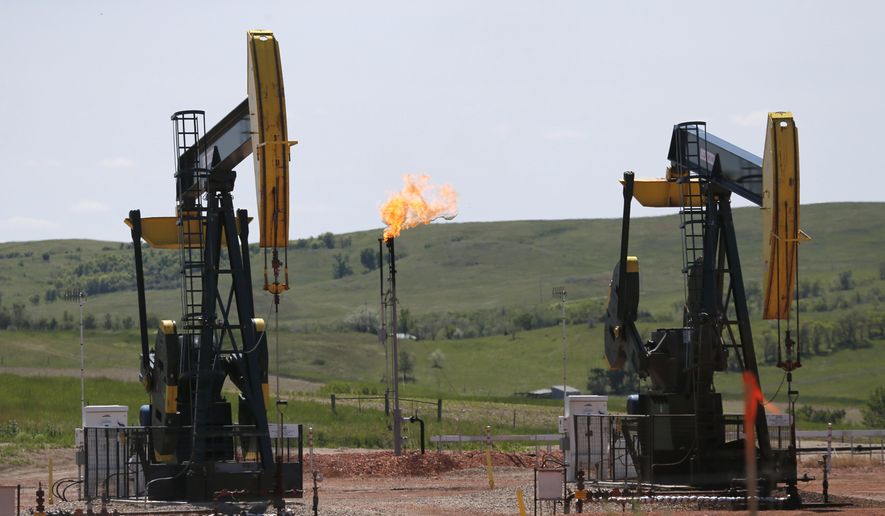The Obama-era environmental rule is designed to prevent venting and flaring from oil and gas wells on public lands. (Associated Press/File)