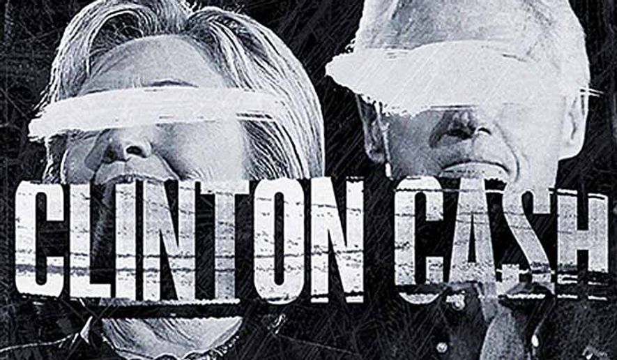 Theatrical poster for "Clinton Cash"