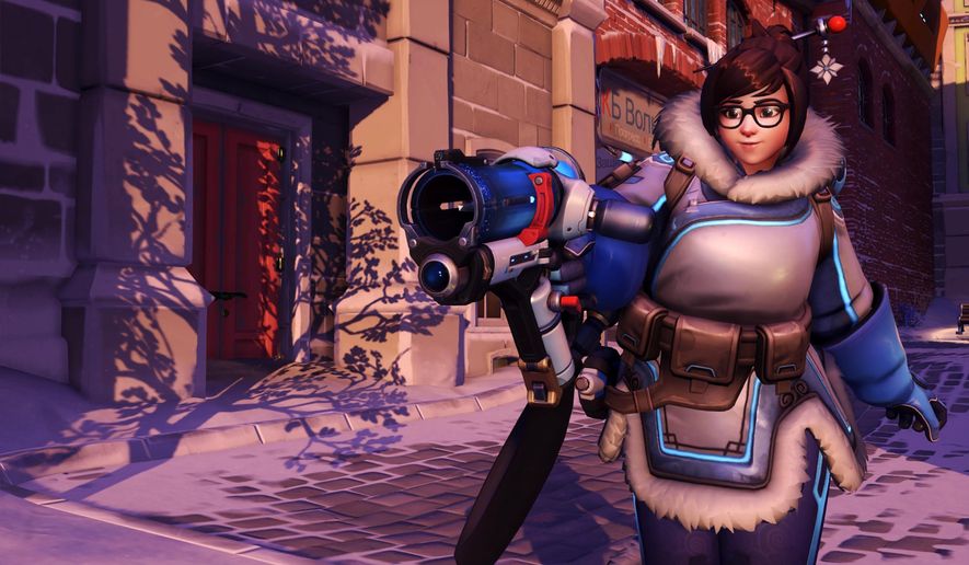 This image released by Blizzard Entertainment shows Mei, a character from the "Overwatch," video game. For years, the video game industry has been criticized for not depicting a more diverse array of characters. However, a new wave of multiplayer games like "Overwatch" are featuring heroes of different races, genders, nationalities, sexual orientations and body types. (Blizzard Entertainment via AP)