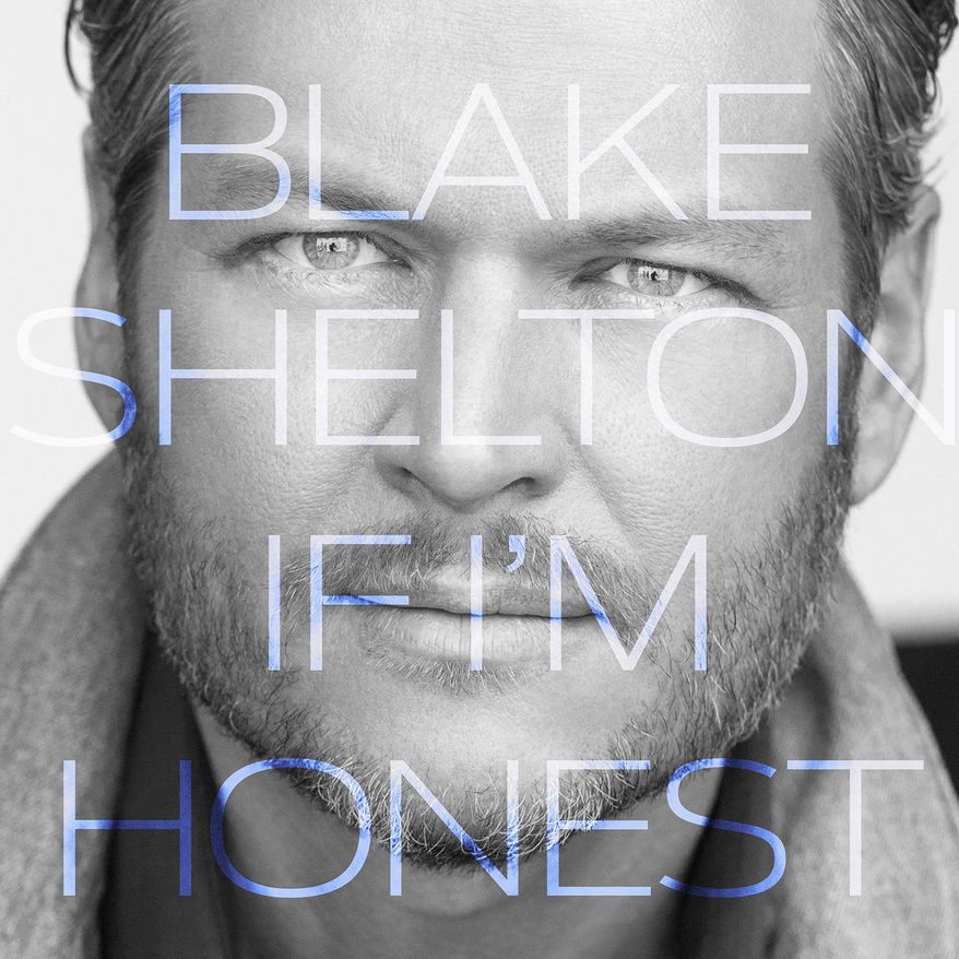 This CD cover image released by Warner Music Nashville shows "If I'm Honest," the latest release by Blake Shelton. (Warner Music Nashville via AP)