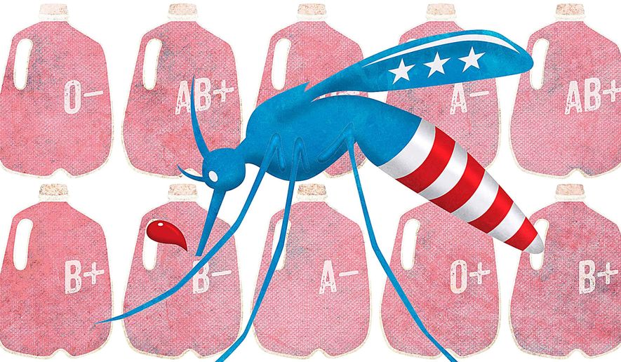 Regulatory Parasite Illustration by Greg Groesch/The Washington Times
