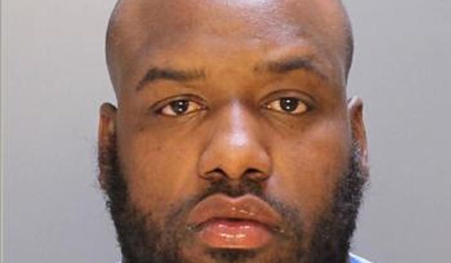 John Cook is seen in an undated photo provided by the Philadelphia Police Department. Cook has been charged in a May 24 hit-and-run at a northeast Philadelphia bus shelter that left a man dead. Cook is charged with vehicular homicide, involuntary manslaughter, and fleeing the scene of a fatal accident. (Philadelphia Police Department via AP