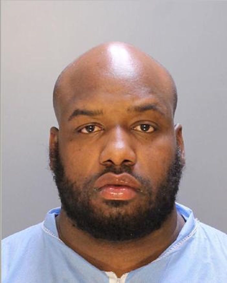 John Cook is seen in an undated photo provided by the Philadelphia Police Department. Cook has been charged in a May 24 hit-and-run at a northeast Philadelphia bus shelter that left a man dead. Cook is charged with vehicular homicide, involuntary manslaughter, and fleeing the scene of a fatal accident. (Philadelphia Police Department via AP