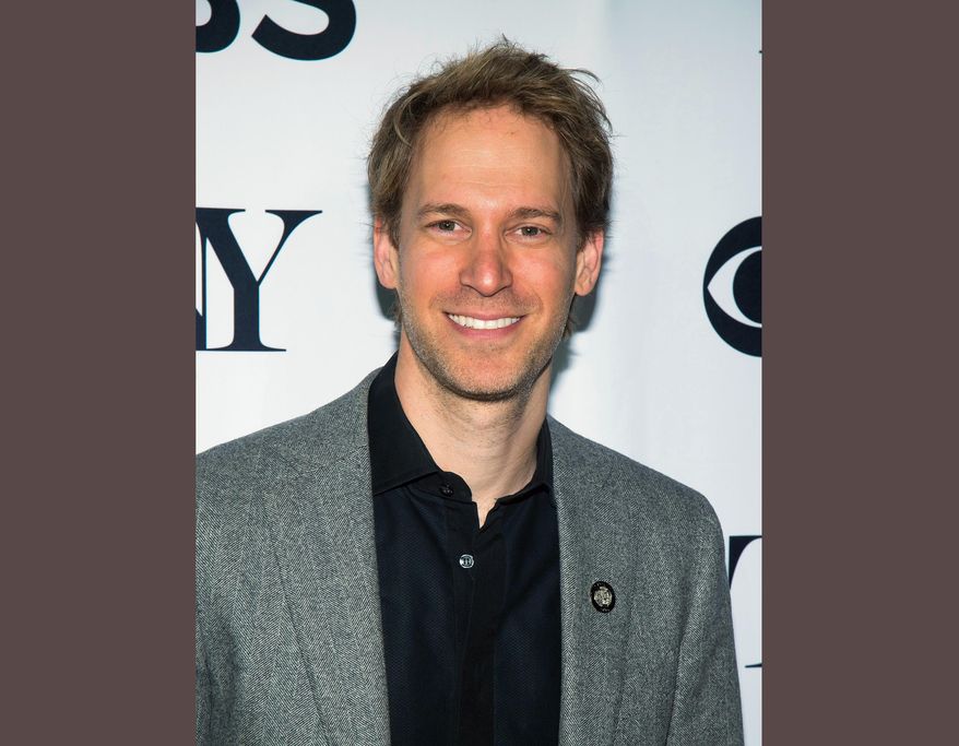 FILE - In this May 4, 2016 file photo, David Korins attends the 2016 Tony Awards "Meet the Nominees" press junket in New York. Korins earned his first Tony Award nomination for set design for "Hamilton." The Tony Awards will be held on Sunday, June 12. (Photo by Charles Sykes/Invision/AP, File)