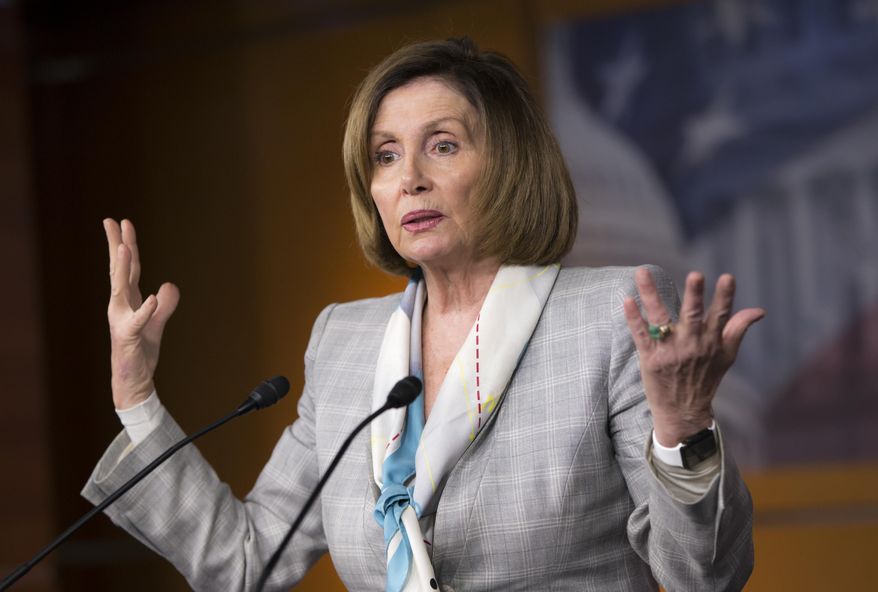 House Minority Leader Nancy Pelosi of Calif., defends Hillary Clinton's use of a private email server in the wake of a State Department oversight report today that stated she broke federal rules, Wednesday, May 25, 2016, on Capitol Hill in Washington. As Congress prepares to get out of town for a week-long Memorial Day recess, Pelosi also said Republicans in Congress are dysfunctional and are responsible for the lack of funding to combat the Zika virus. (AP Photo/J. Scott Applewhite)