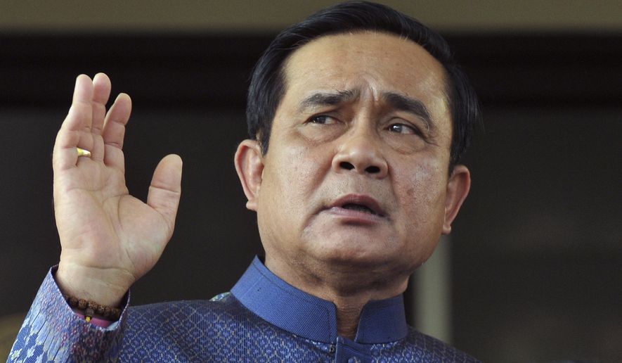 The government of Thai Prime Minister Prayuth Chan-ocha says it must monitor and censor the Internet to stop illegal online activity — not just political criticism, including sites and networks used by thieves, counterfeiters, human smugglers and black marketeers dealing in weapons and drugs. (Associated Press)