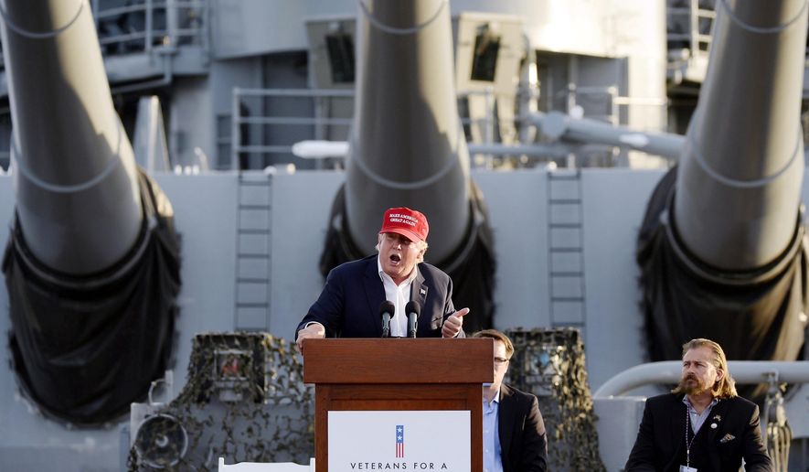 Donald Trump&#39;s various operations have so far raised millions of dollars for campaigns and organizations that support America&#39;s veterans. (Associated Press)