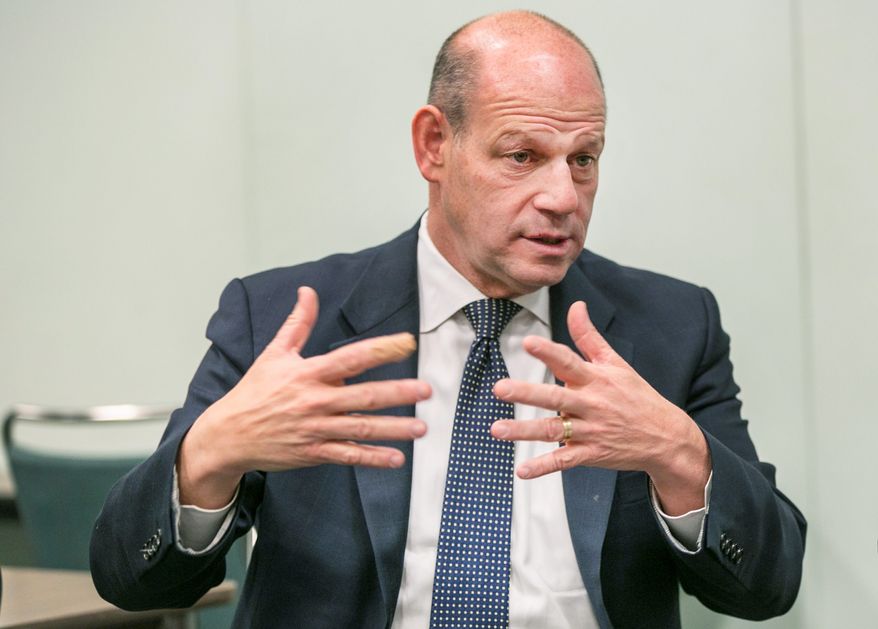 U.S. Citizenship and Immigration Services director Leon Rodriguez claimed poverty, saying his agency is strapped for cash, and the $1.1 million it would cost to produce the names of 50,000 illegal immigrants would spawn "backlogs" in other services for legal immigrants. (Associated Press)