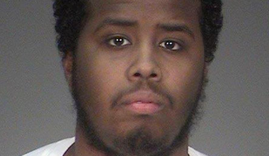Mohamed Abdihamid Farah, one of several Minnesota men facing trial for allegedly plotting to join the Islamic State group. (Washington County Sheriff&#39;s Office via AP) ** FILE **