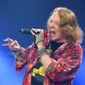 Axl Rose of the band AC/DC performs at the Olympic Stadium in London, Saturday, June 4, 2016. (Photo by Mark Allan/Invision/AP) **FILE**