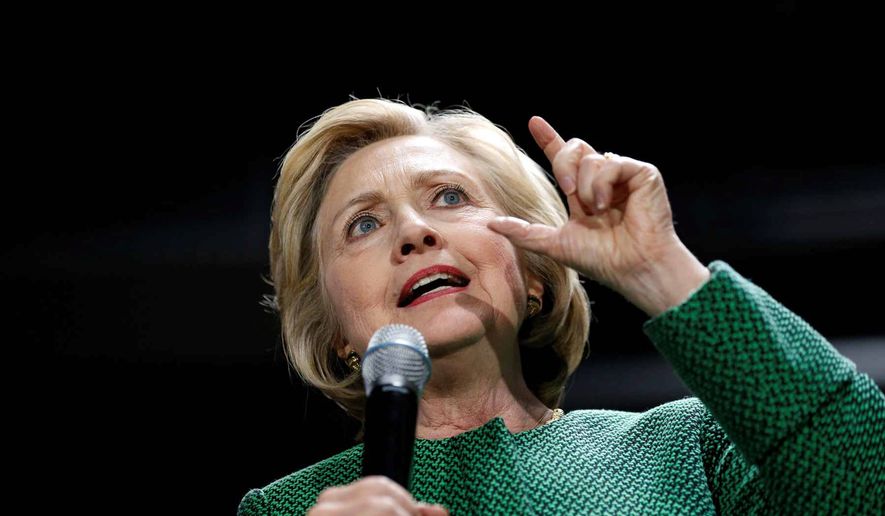 Hillary Clinton. (Associated Press)