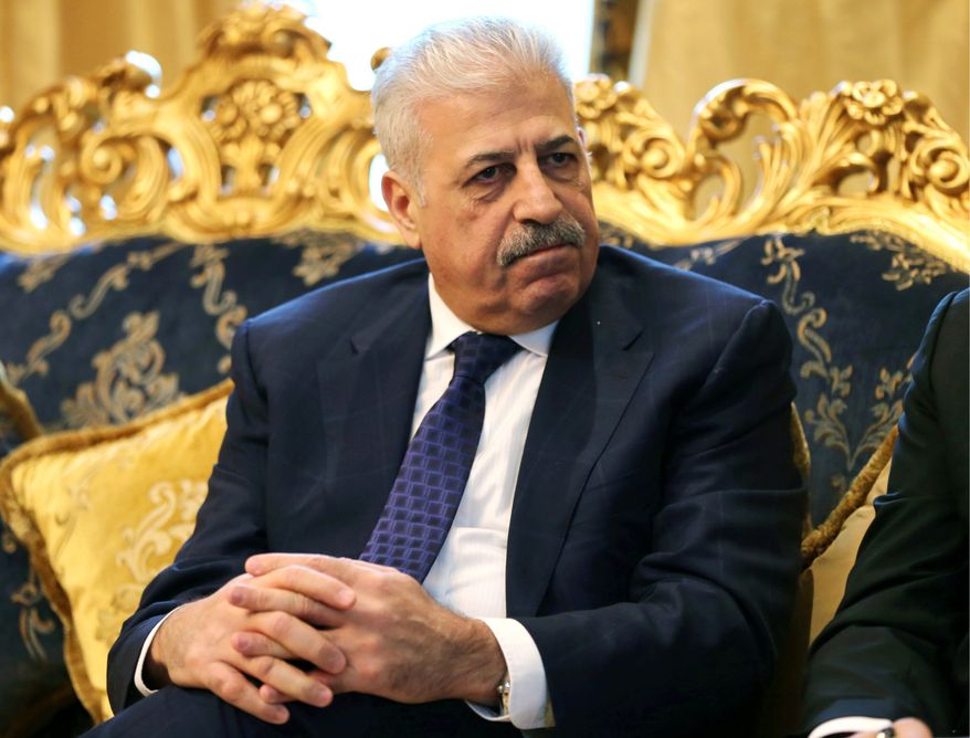 New plan: Atheel al-Nujaifi, a controversial former governor, claims his approach to dealing with the Islamic State is the most viable. (Associated Press)