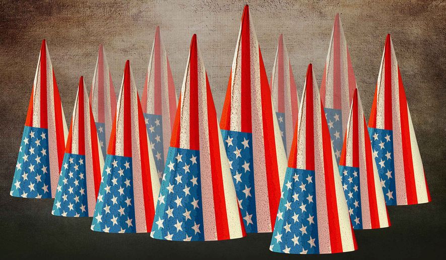 Dummy Americans Illustration by Greg Groesch/The Washington Times
