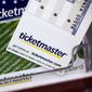 In this May 11, 2009, file photo, Ticketmaster tickets and gift cards are shown at a box office in San Jose, Calif. (AP Photo/Paul Sakuma, File)