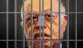 Gosnell in Prison Illustration by Greg Groesch/The Washington Times