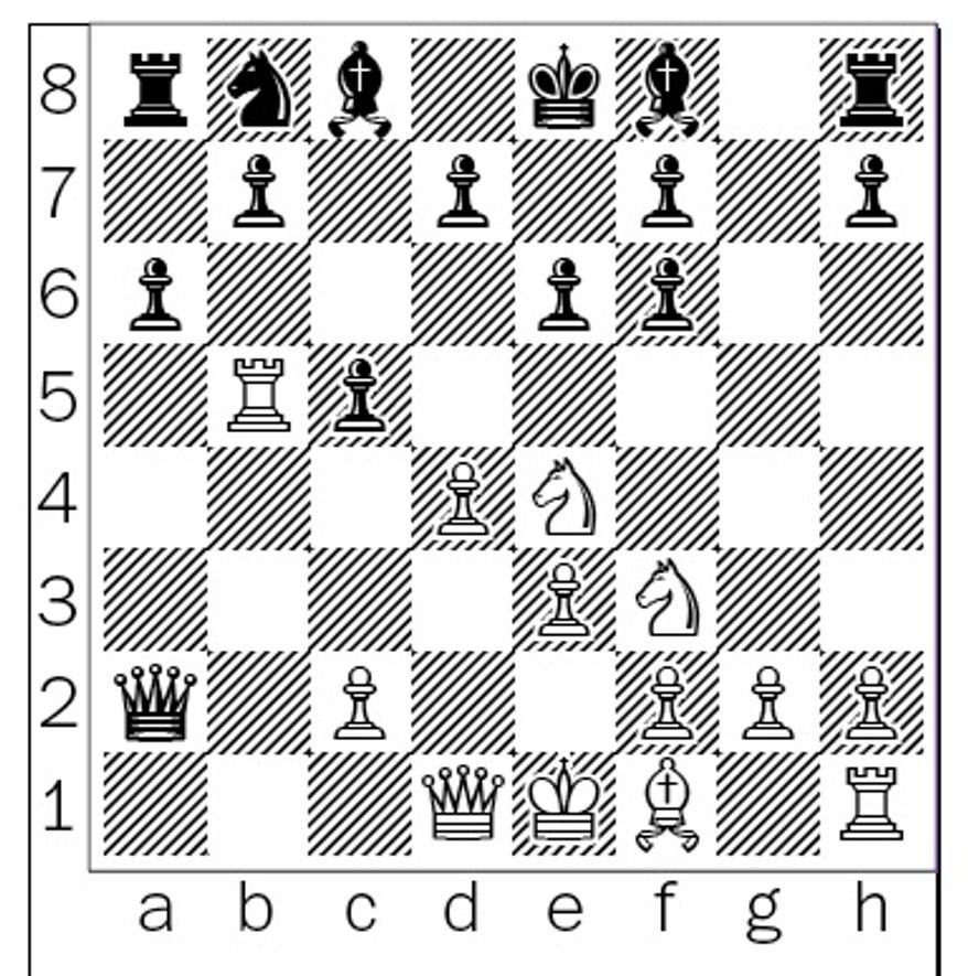Kopec-DeFirmian after 10…a6.