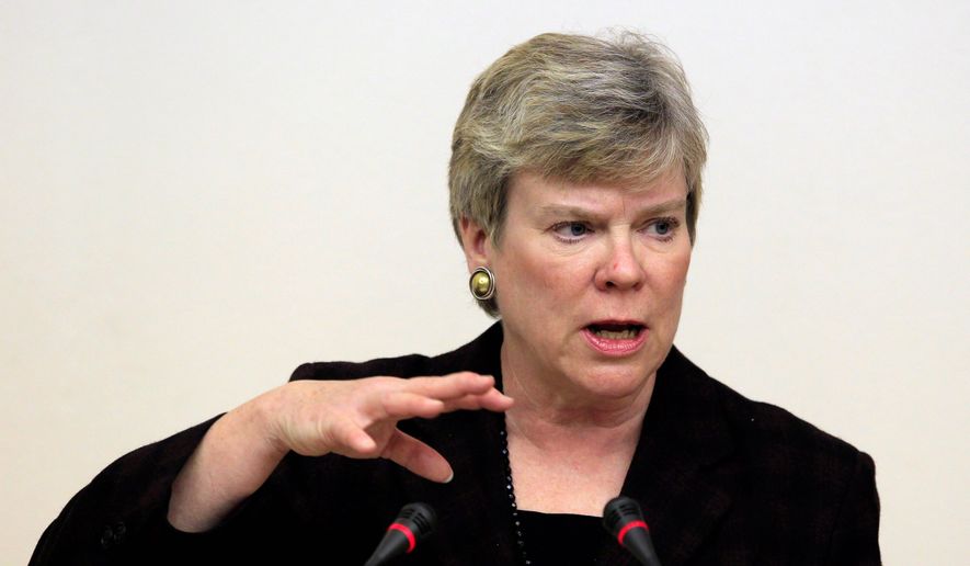 Three Republican senators have joined their House colleagues in opposing the nomination of State Department official Rose Gottemoeller to be the next NATO deputy secretary general. (Associated press)
