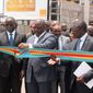 DRC President Joseph Kabila inaugurates the Avenue des Poids Lours, one of several infrastructure upgrades underway. (Photo: Ministry of Infrastructure and Public Works, DRC)