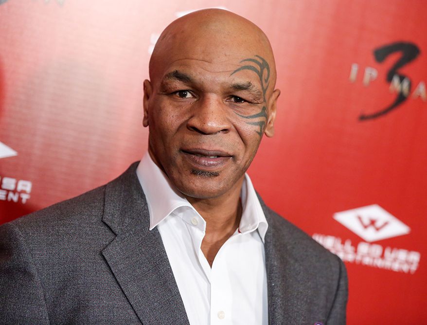 Mike Tyson - “He should be President of the United States.” (Photo by Rich Fury/Invision/AP)