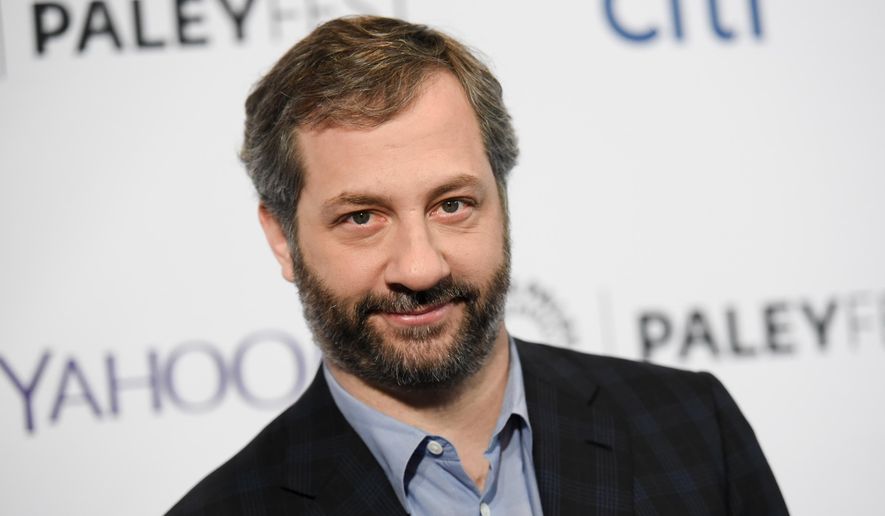 Producer-director Judd Apatow arrives at the 32nd Annual Paleyfest : &quot;Girls,&quot; in Los Angeles, March 8, 2015. (Photo by Richard Shotwell/Invision/AP, File) ** FILE **