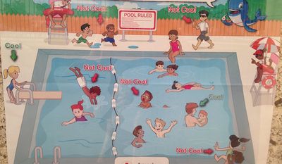 The American Red Cross has apologized for a pool safety poster that social media users deemed racist. (American Red Cross)