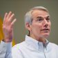 The pro-free trade stances of Sen. Rob Portman, Ohio Republican, may make his re-election this year all the more difficult. (Associated Press Photographs)