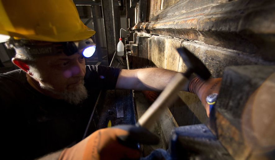 Renovations at the Church of the Holy Sepulchre (Associated Press)