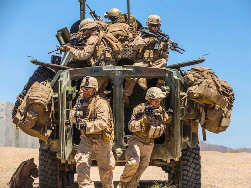 Marines train at Twentynine Palms, California, June 12, 2016. (Facebook, U.S. Marine Corps, Lance Cpl. Zachery Laning)