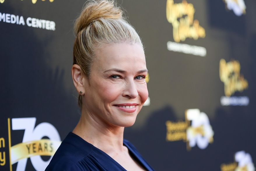 In this June 2, 2016, file photo, Chelsea Handler arrives at the Television Academy's 70th Anniversary at The Television Academy in Los Angeles. (Photo by Rich Fury/Invision/AP,file)