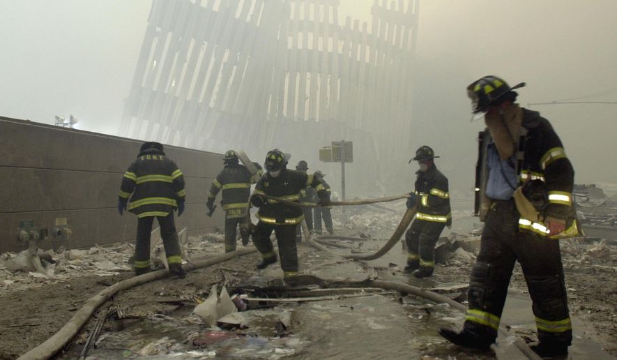 The urgency to return to normal after the devastating terrorist attacks on Sept. 11, 2001, was viewed as a national and patriotic mission, and the air near ground zero was soon thought to be safe. (Associated Press/File)