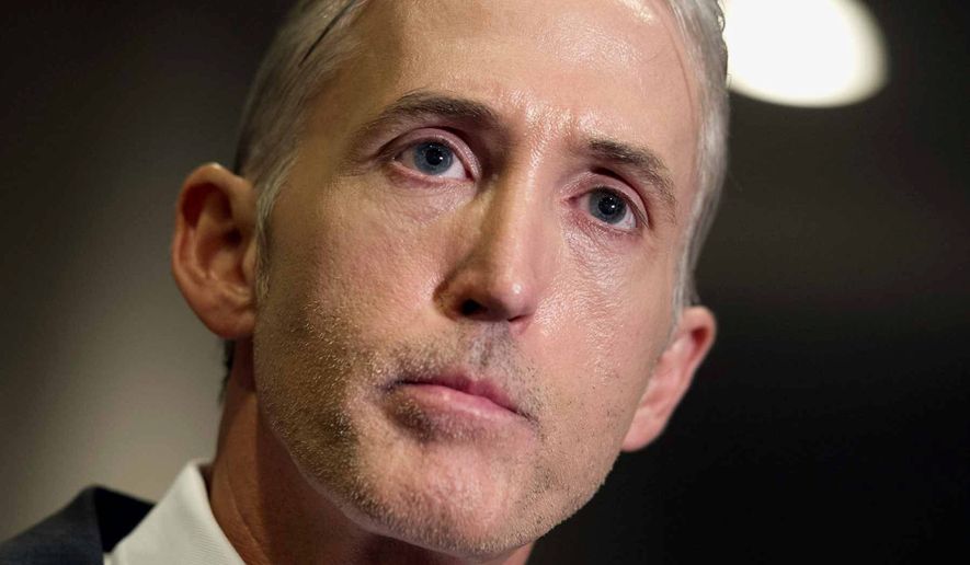 Trey Gowdy (Associated Press) **FILE**