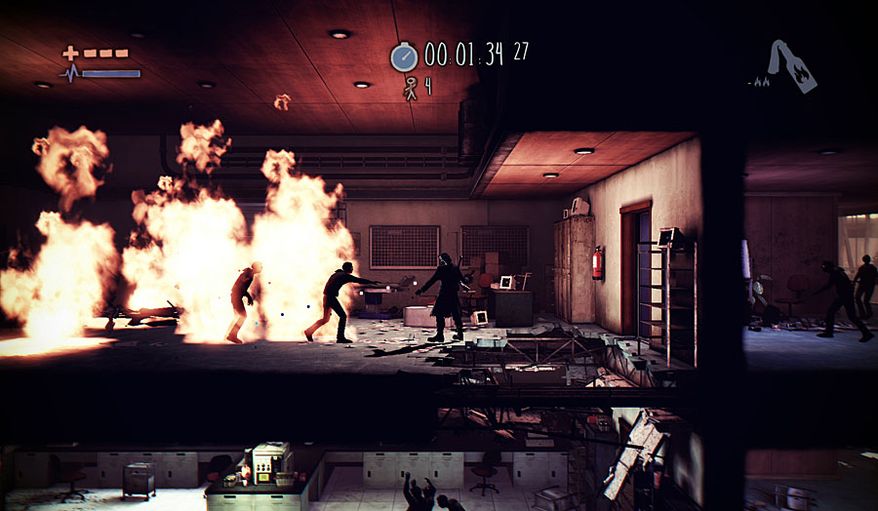 Survive waves of zombies in the side-scrolling puzzle game Deadlight: Director's Cut from Deep Silver for PlayStation 4 and Xbox One.