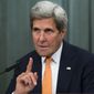 U.S. Secretary of State John Kerry gestures while speaking to the media during his and Russian Foreign Minister Sergey Lavrov news conference following their long talks in Moscow, Russia, Friday, July 15, 2016. Lavrov and other Russian officials have called on their countrymen in Turkey to stay indoors amid uncertainty about whether a military coup is taking place. Lavrov made the statement early Saturday at a news conference with U.S. Secretary of State John Kerry. (AP Photo/Alexander Zemlianichenko)