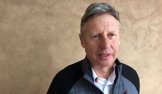 Despite some minor snafus, Gary Johnson, Libertarian Party&#39;s presidential nominee, says he plans to keep doing his thing going forward, touting a recent single-day &quot;money comet&quot; haul. (Associated Press)