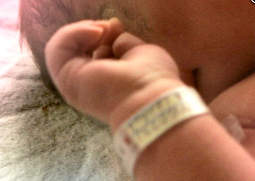 A newborn baby at an Australian hospital died after it was given nitrous oxide instead of oxygen. A second child is in critical condition. (Associated Press) **FILE**