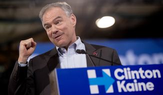 &quot;The truth is, I cut taxes as mayor of Richmond. I&#39;ll enforce the death penalty as governor, and I&#39;m against same-sex marriage,&quot; Tim Kaine said in one of his ads. &quot;I&#39;m conservative on personal responsibility, character, family and the sanctity of life. These are my values, and that&#39;s what I believe.&quot; (Associated Press)