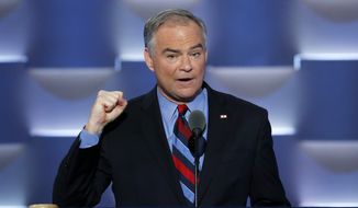 Sen. Tim Kaine is among Democrats leading the charge against the Trump administration. (AP Photo/J. Scott Applewhite)