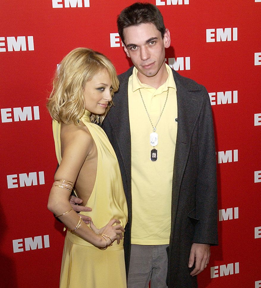 Reality star Nicole Richie and DJ AM dated on-and-off throughout the 2000s and were engaged at one point before calling it quits (AP Photo/Matt Sayles)