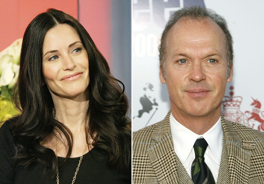 Actors Courteney Cox and Michael Keaton dated from 1989 - 1995. They were engaged for a period of time