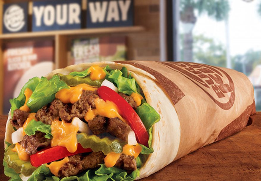 Burger King unveiled &quot;The Whopperito&quot; on Monday, Aug. 8, 2016. The Tex-Mex meal will go on sale Aug. 15. (Burger King)