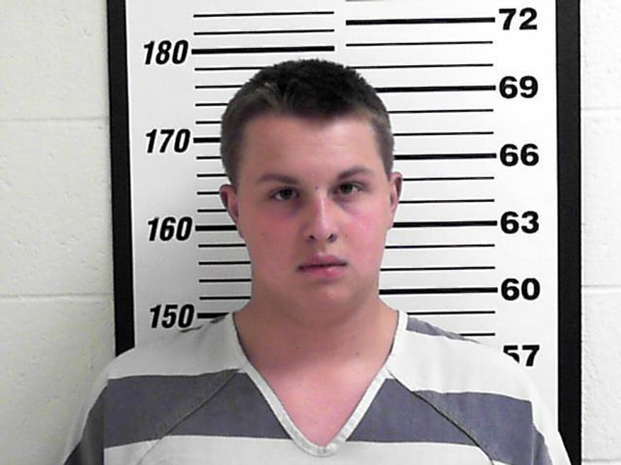 This photo provided by the Davis County Jail shows Tanis Ukena. Ukena, a Utah sandwich shop employee has been arrested on accusations he put methamphetamine and THC into the drink of a uniformed police officer. Authorities said Tuesday, Aug. 9, 2016 that a Layton police sergeant immediately felt impaired after getting the drink at a Subway restaurant Monday. He struggled to find the brake pedal of his patrol car at a red light and couldn't answer questions at the police station. (Davis County Jail via AP)