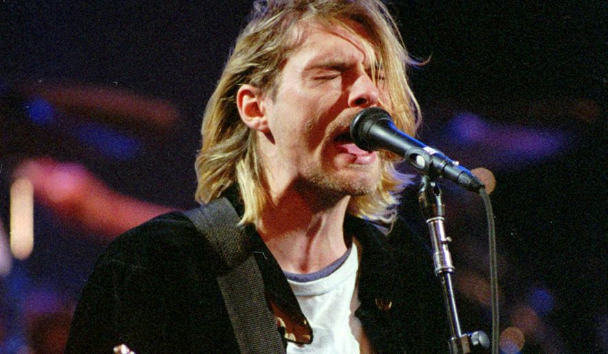 Nirvana frontman Kurt Cobain  (AP Photo)