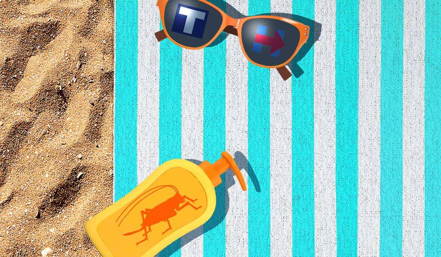 Illustration on the long political summer of 2016 by Alexander Hunter/The Washington Times